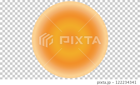 暖かいオレンジ色のグラデーション背景素材 122234341