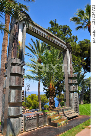 モナコのとても美しい街並み風景 122234723