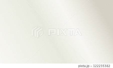 高級感のあるサテン風の白　シルバーグレー銀色グラデーション背景素材イラスト　シンプル 122235382