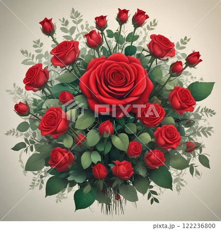 赤い薔薇 赤い薔薇 122236800