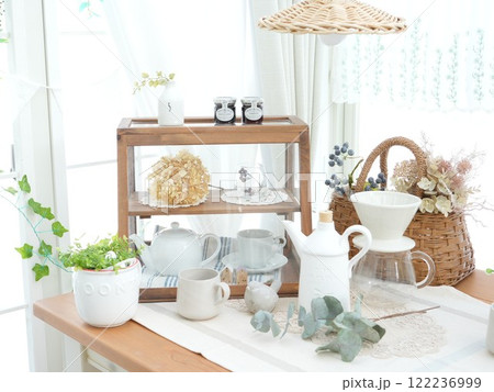 ナチュラルインテリア テーブル雑貨 122236999
