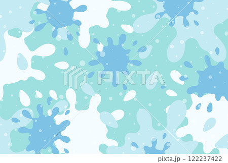 飛び散ったインクのデザイン背景 飛び散ったインクのデザイン背景 122237422