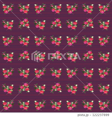 寒椿の壁紙イラスト 122237899