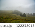 fog in the mountains 122238018