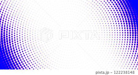 Radial pop art design featuring vibrant colors and patterns. Vector illustration 122238148