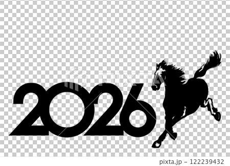 2026年新年賀卡 2026年新年賀卡 122239432