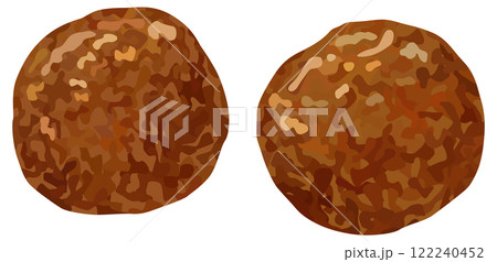 ミートボール お弁当のおかず ベクター素材 ミートボール お弁当のおかず ベクター素材 122240452