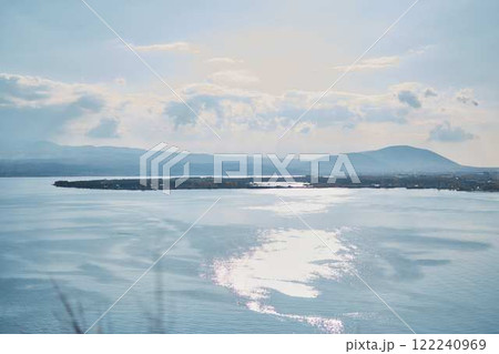 a view of Lake Sevan, Armenia in autumn a view of Lake Sevan, Armenia in autumn 122240969