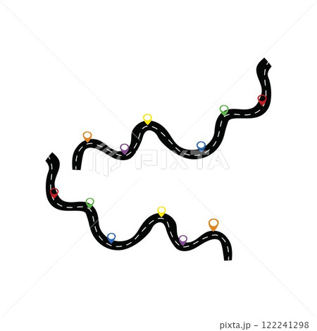 road map infographic 122241298