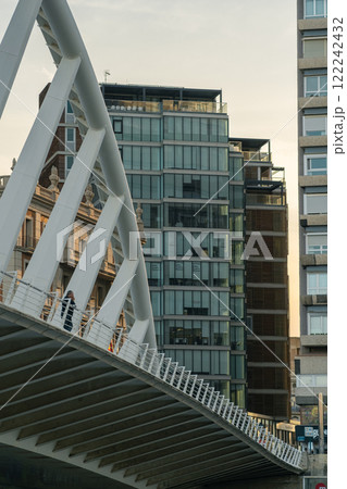 Architecture of the city Modern Bridge 122242432