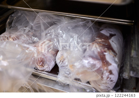 Frozen Meat That Is Carefully Packaged for Long Term Storage and Freshness Preservation Frozen Meat That Is Carefully Packaged for Long Term Storage and Freshness Preservation 122244163