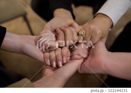A Symbolic Union of Hands Captured in an Intertwined Gesture Expressing Connection and Affection A Symbolic Union of Hands Captured in an Intertwined Gesture Expressing Connection and Affection 122244231