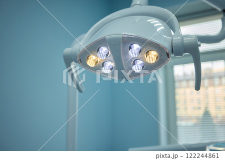 An Advanced Dental Chair Light designed for use in a Modern Clinic to enhance patient care 122244861