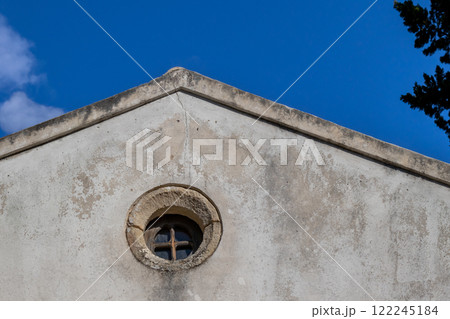 Detail of a chapel, Parakklesi, Corfu, Greece Detail of a chapel, Parakklesi, Corfu, Greece 122245184