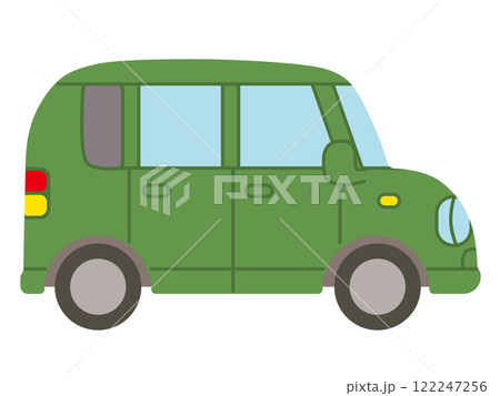 シンプルな車のベクターイラスト 122247256