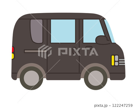 シンプルな車のベクターイラスト 122247259