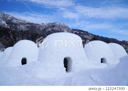 かまくらの里（長野県飯山市） 122247300
