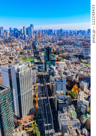 東京 渋谷区 渋谷スクランブルスクエアの展望施設 SHIBUYA SKY(渋谷スカイ)からの眺め 東京 渋谷区 渋谷スクランブルスクエアの展望施設 SHIBUYA SKY(渋谷スカイ)からの眺め 122248433