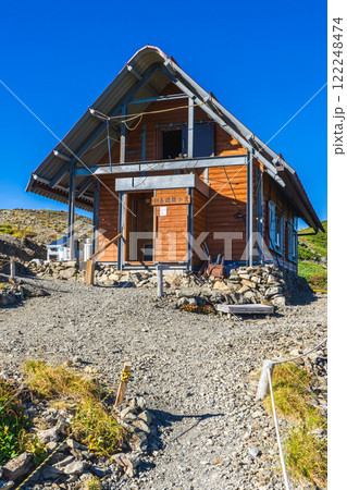 荒川中岳避難小屋　南アルプス　悪沢岳と荒川岳登山 122248474
