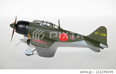 零戦52型、1/72スケール模型、フォーカスシフト撮影 122249249