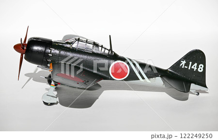 零戦52型丙、1/72スケール模型、フォーカスシフト撮影 122249250