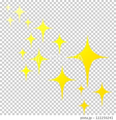 Gradient sparkles flowing from left to right 122250241