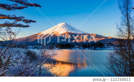 冬の富士山 122250811