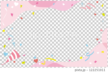 Party background illustration frame Party background illustration frame 122251011