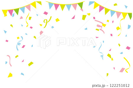 パーティーの背景イラストフレーム 122251012