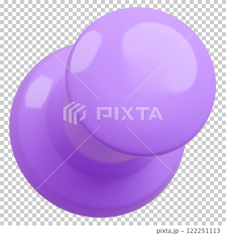 3D背景素材_画鋲_紫 3D背景素材_画鋲_紫 122251113