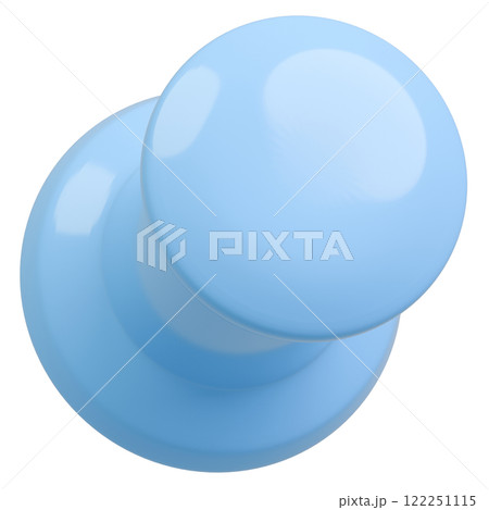 3D背景素材_画鋲_水色 3D背景素材_画鋲_水色 122251115