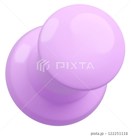 3D背景素材_画鋲_紫 122251118