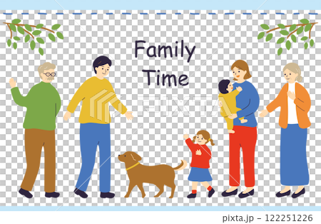 3世代家族 122251226