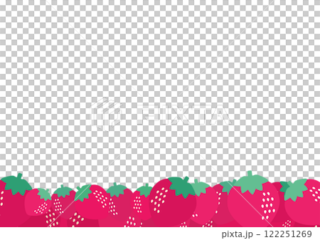 一堆草莓的背景材料 122251269