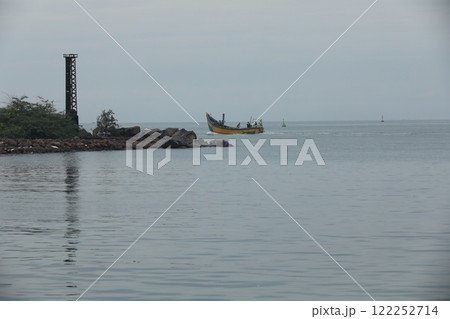 Fishing boat at Harbor Kakinada India 122252714