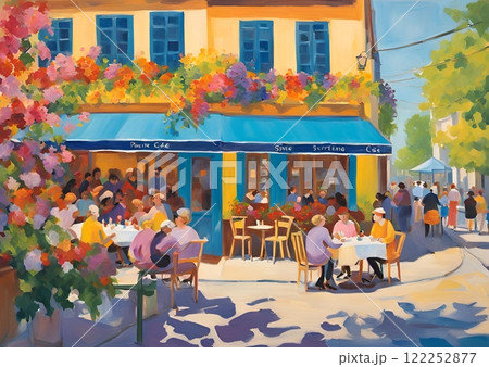 花のある風景 122252877