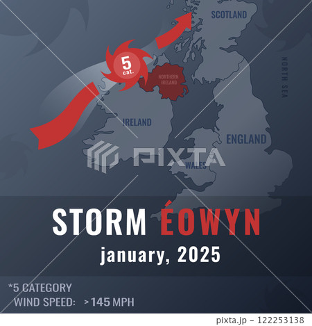Storm Eowyn information illustration 122253138