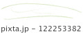 Green pencil strokes isolated on white background. 122253382