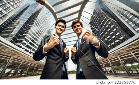 フレッシュな笑顔の新社会人 122253776