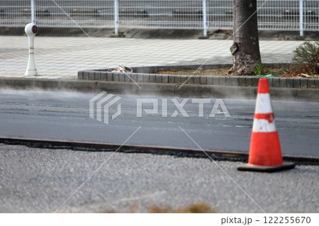 道路の舗装工事 122255670