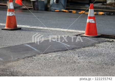 道路の舗装工事 122255742