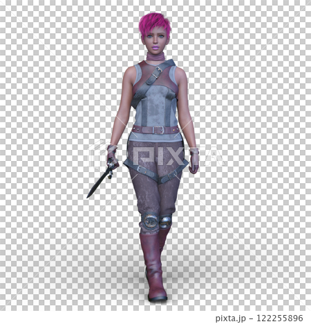 Female knight 122255896