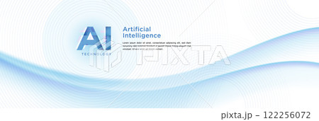 The concept of AI artificial intelligence technology background The concept of AI artificial intelligence technology background 122256072