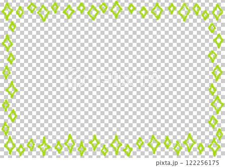 手描きのクレヨン素材 背景 キラキラのフレーム 手描きのクレヨン素材 背景 キラキラのフレーム 122256175