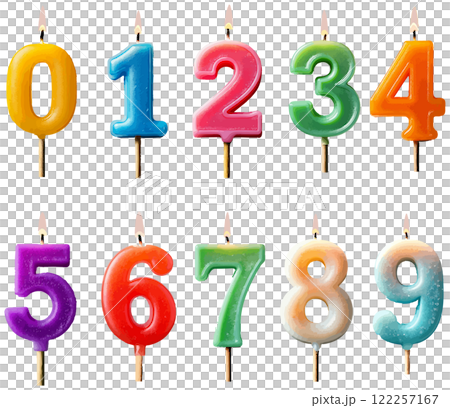 數位蠟燭插圖集 122257167