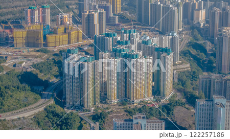 Scenic Urban Development Around Anderson Road Hong Kong Dec 1 2024 122257186