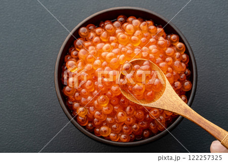 イクラ、いくら、ハラコ、魚卵 122257325