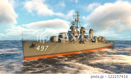 イージス艦 122257418