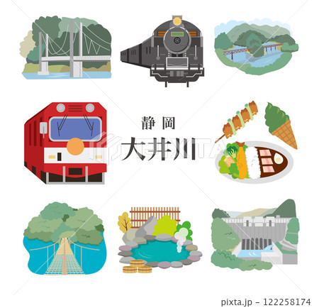 静岡 大井川 観光 旅行 静岡 大井川 観光 旅行 122258174