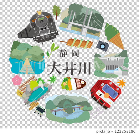 靜岡 大井川 觀光旅遊 122258180